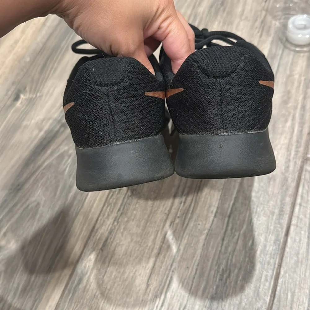 Nike Black and Copper Athletic Shoes - Picture 3 of 8